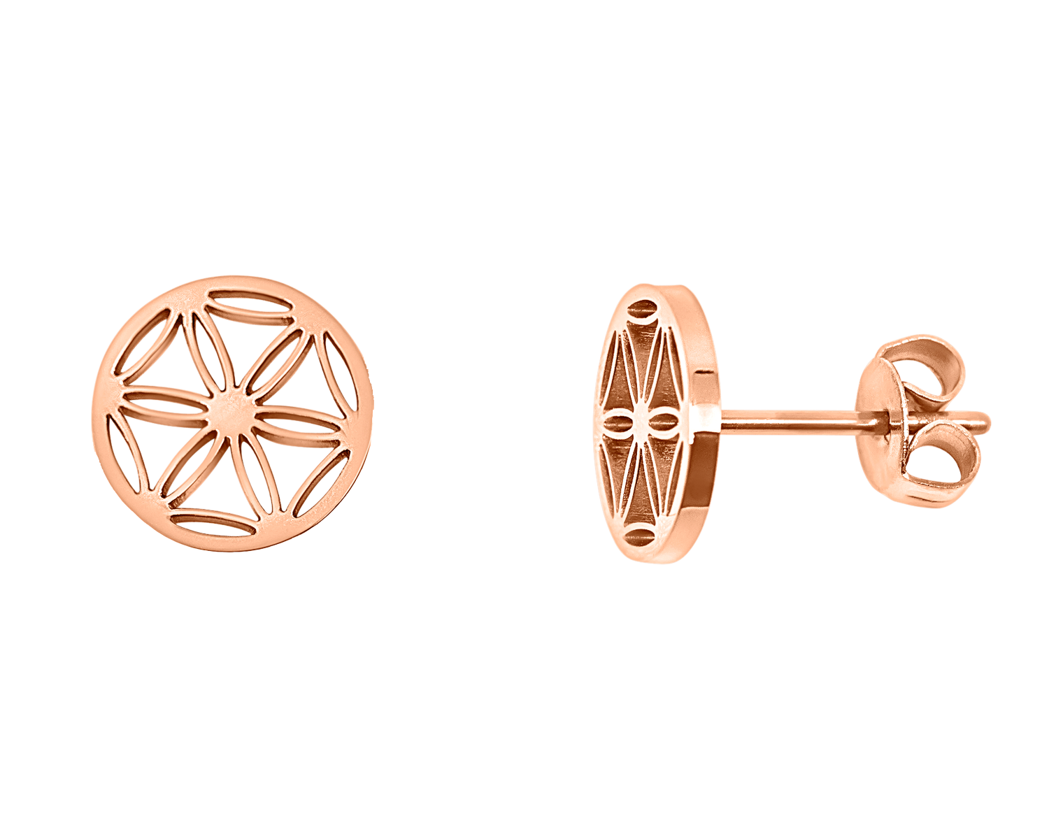 Blume des Lebens Ohrstecker